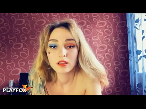 ❤️ L'occhiali magichi di realtà virtuale m'hà datu sessu cù Harley Quinn ❤❌ Super sex à noi